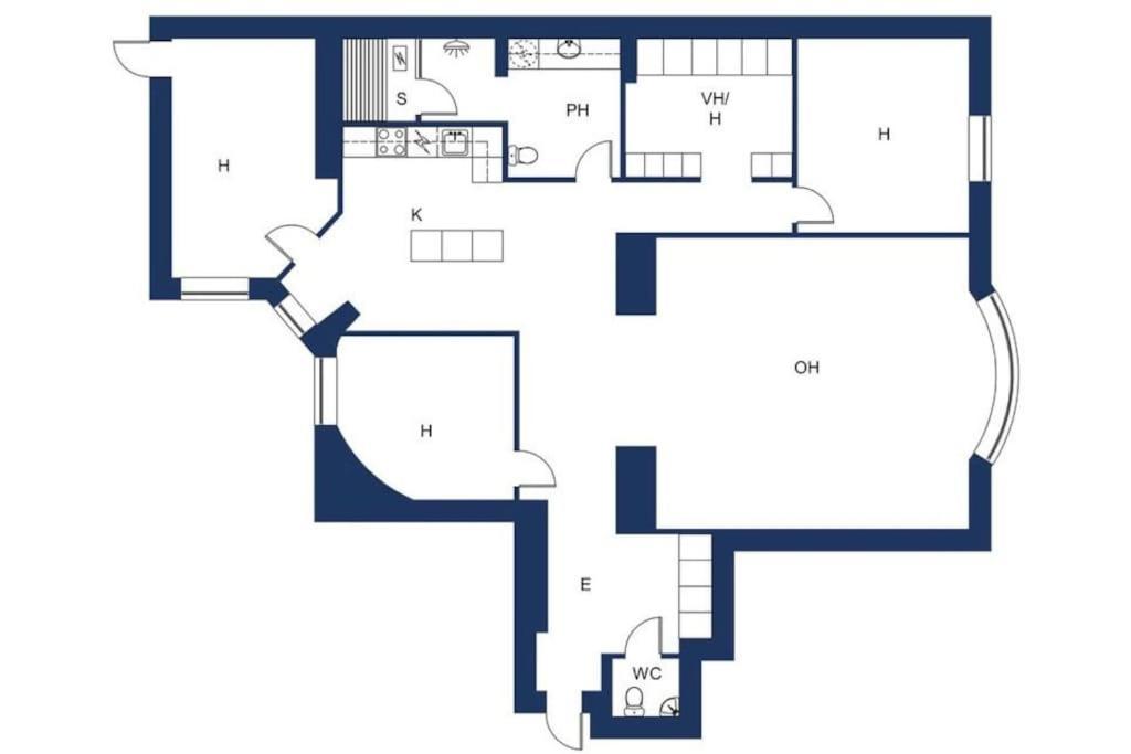 2Ndhomes Stunning 126 M2 3Br Apartment With Sauna In Helsinki City Center Екстериор снимка